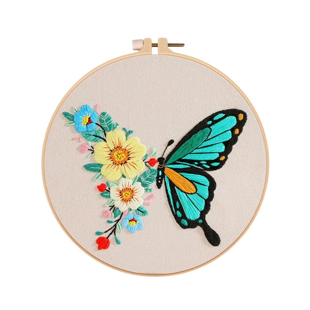 Kit de broderie DIY - Papillon