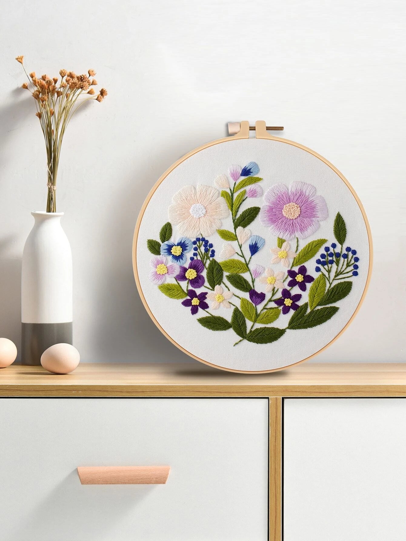 Kit de broderie DIY - Bouquet de fleurs