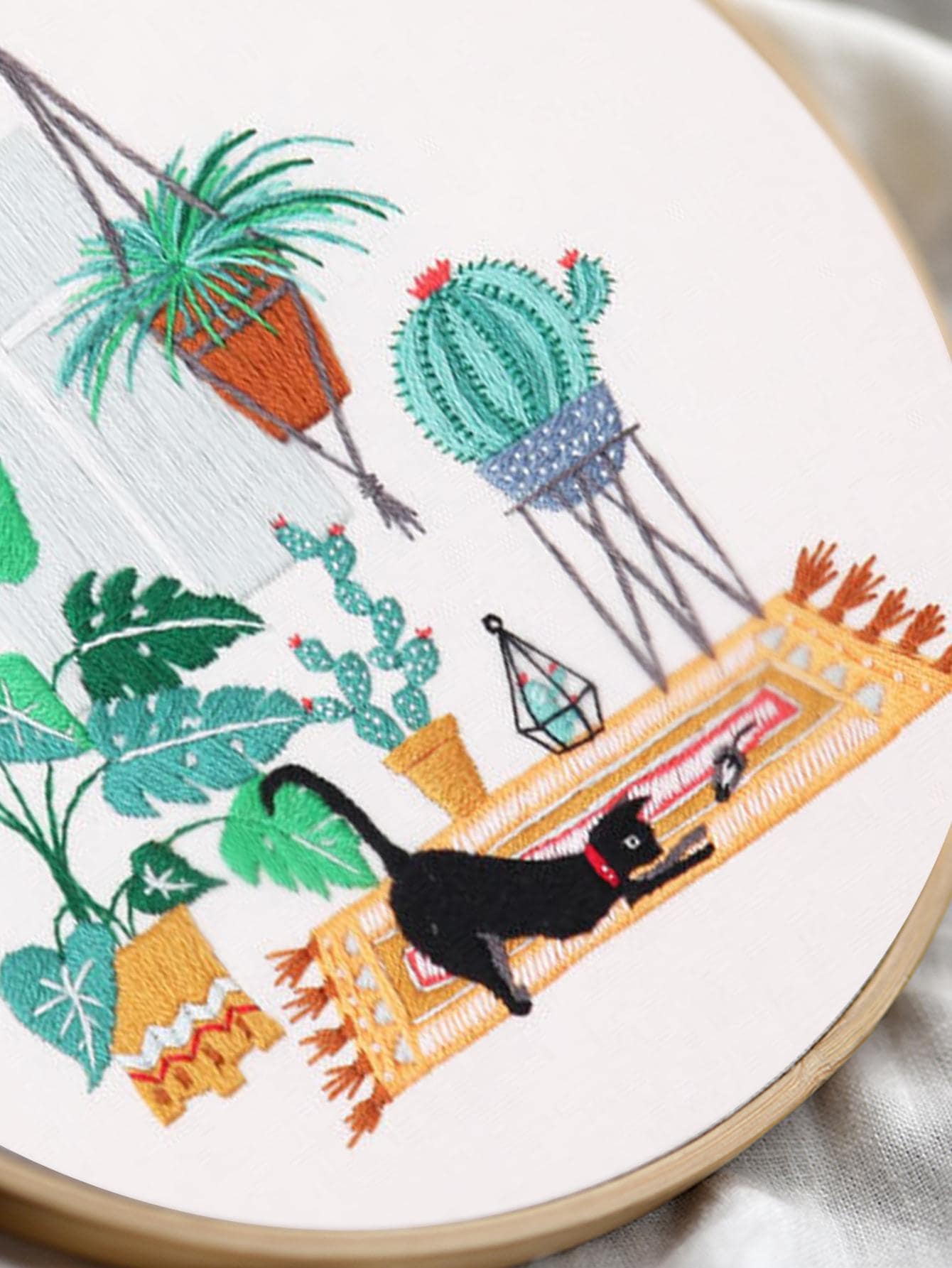 Kit de broderie DIY - Chat