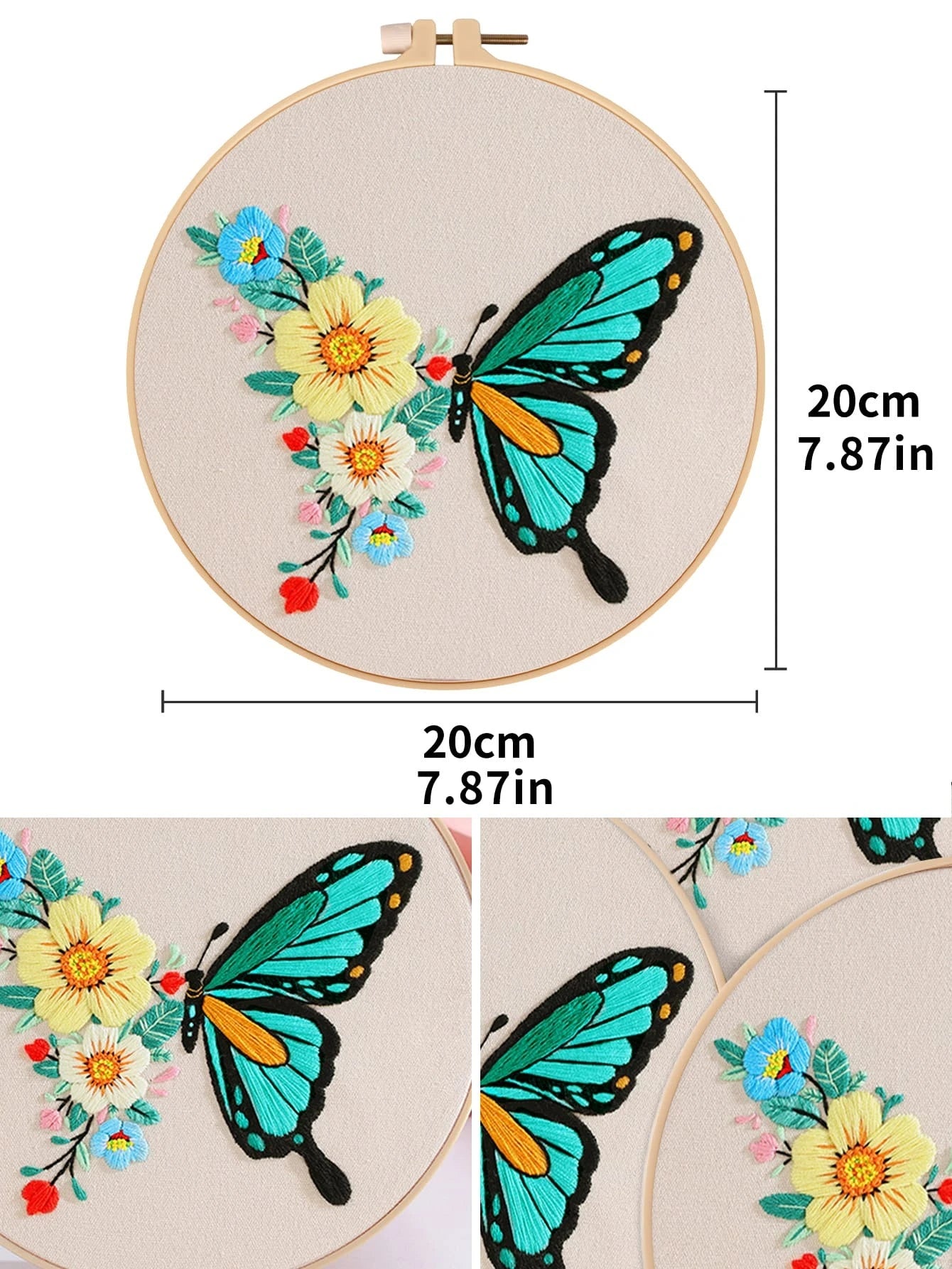 Kit de broderie DIY - Papillon