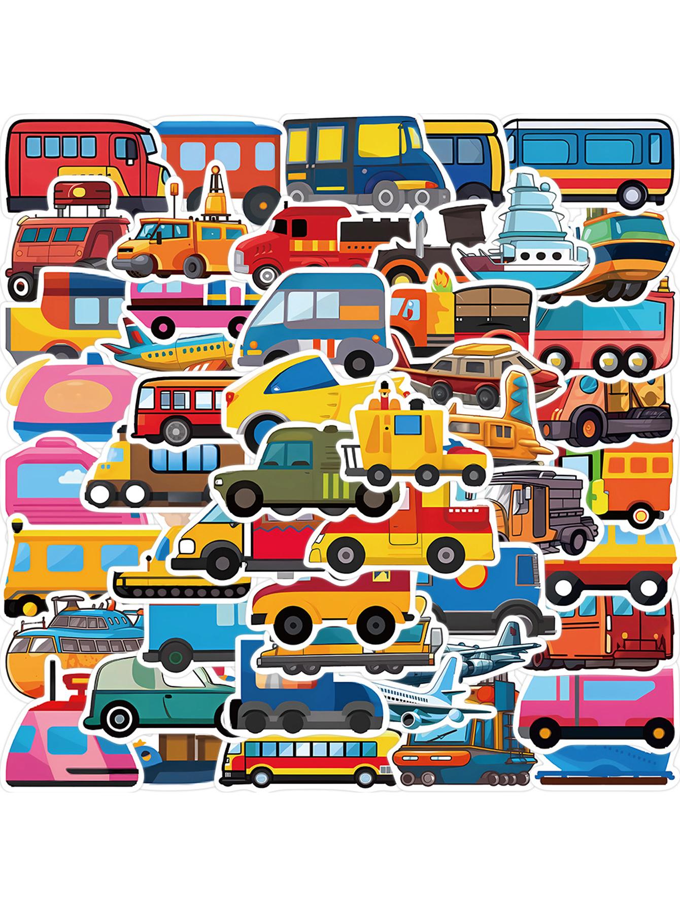 Autocollants - Camions et transports