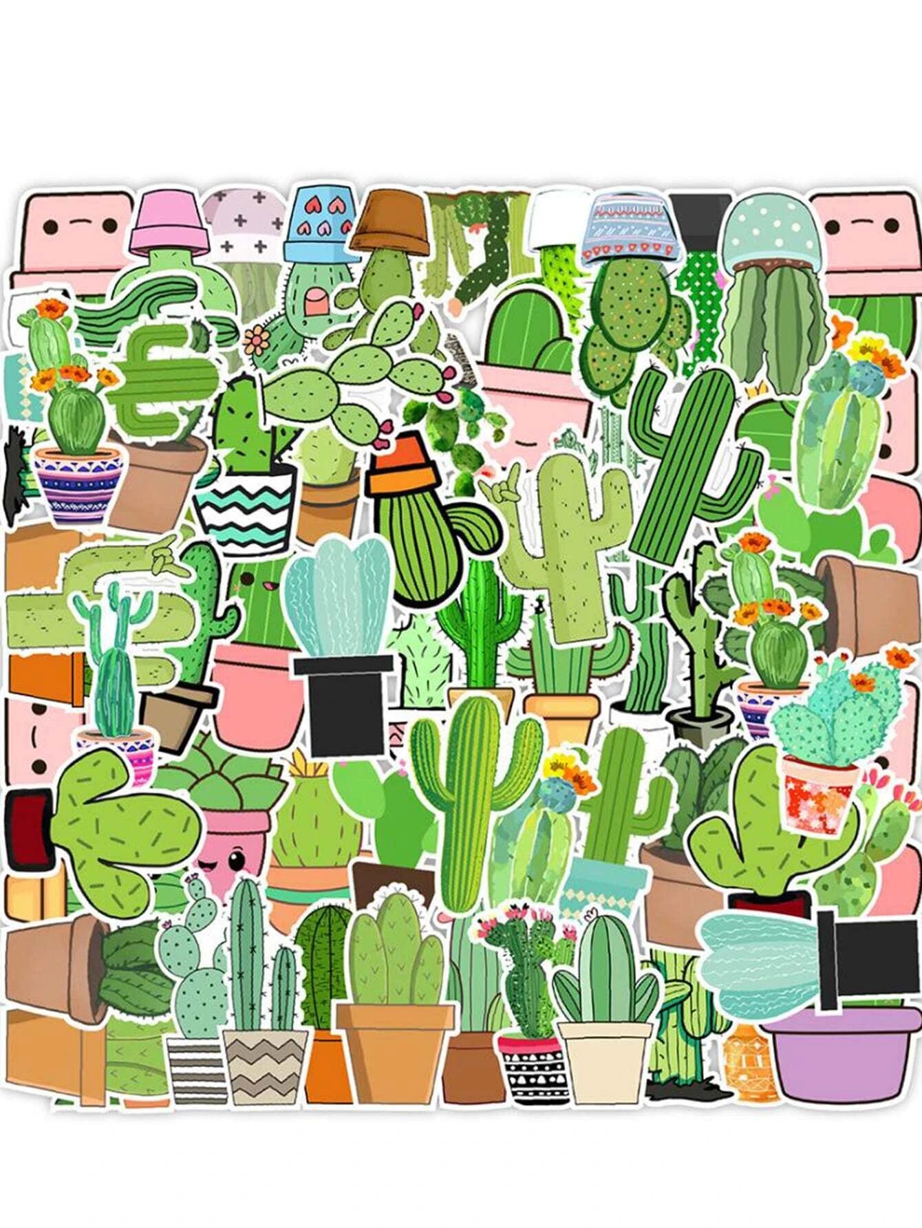 Autocollants - Cactus
