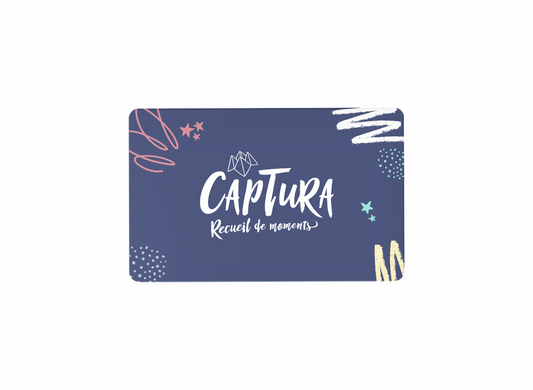 Carte-Cadeau Captura - Recueil de moments 