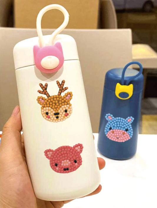 Peinture à diamants DIY - Autocollants d'animaux